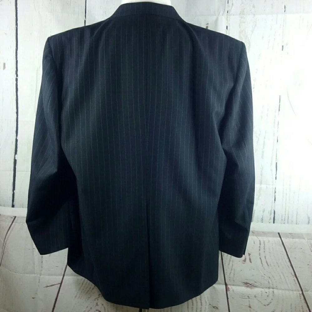 David Taylor Dark Blue Suit Blazer Jacket 48R